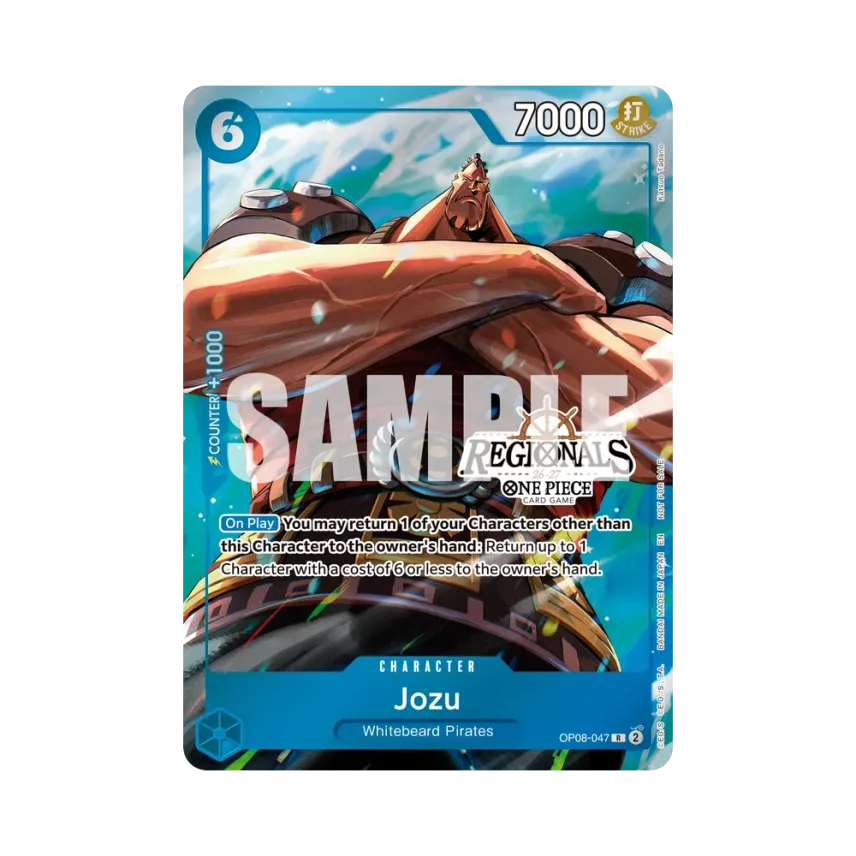 Jozu R [OP08-047] [EN] (Promotional Card "Regional Participation Pack 2026 Vol.2")
