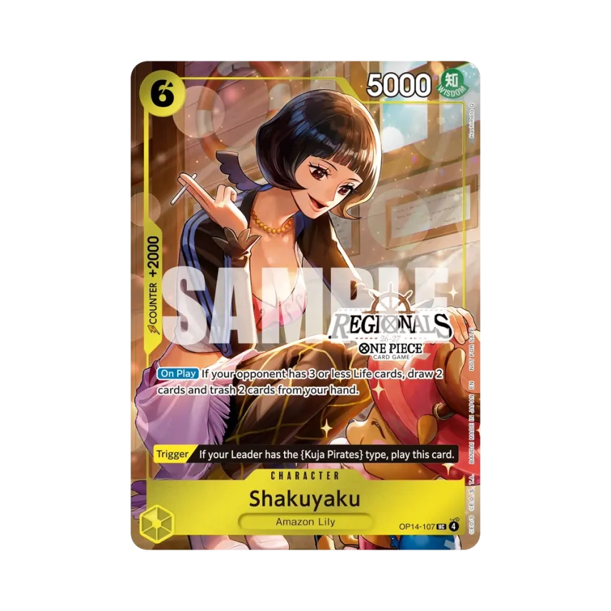 Shakuyaku UC [OP14-107] [EN] (Promotional Card "Regional Participation Pack 2026 Vol.2")