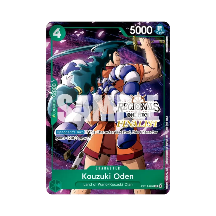 Kouzuki Oden UC : Finalist [OP14-026] [EN] (Promotional Card "Championship 26-27 Regionals Season 2")