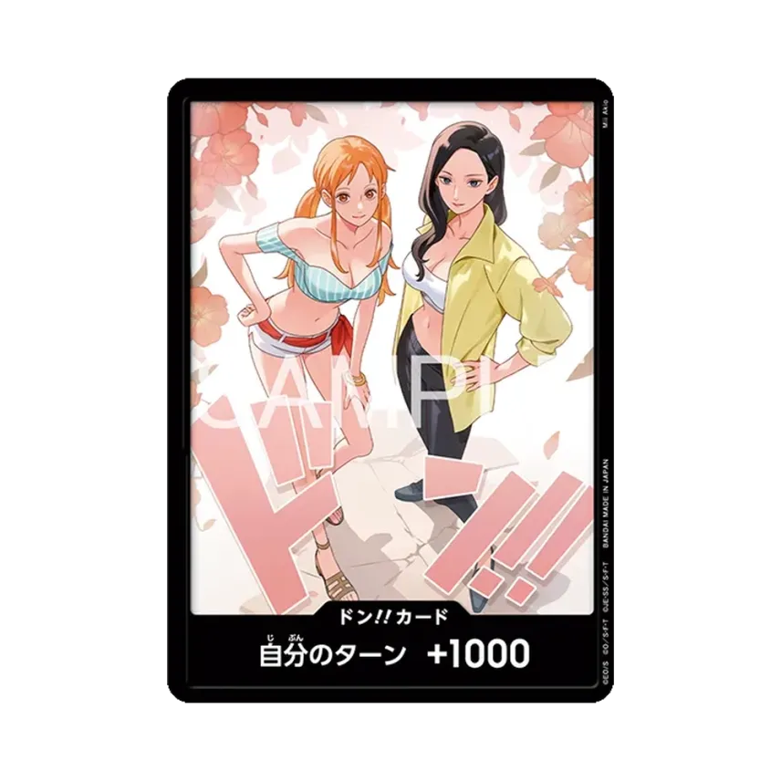 DON!! Card (Nami & Robin) :Opened(Extra Booster "ONEPIECE HEROINES PRECIOUS BOX ") [EN]