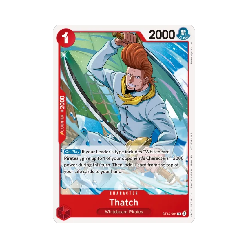 Thatch C [ST15-004] [EN] (Promotional Card "Tournament Pack 2026 Vol. 4")