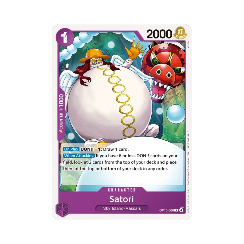 Satori R [OP15-066] [EN] (Promotional Card "Tournament Pack 2026 Vol. 4")