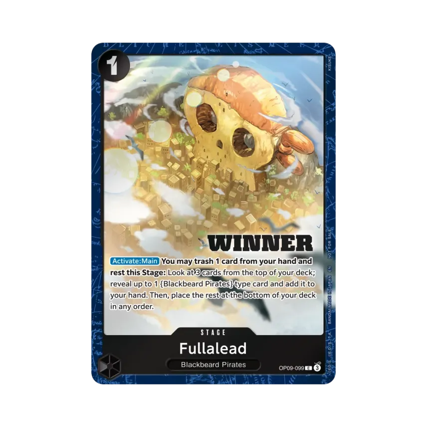 Fullalead C [OP09-099] [EN] (Promotional Card "Winner Pack 2026 Vol. 4")
