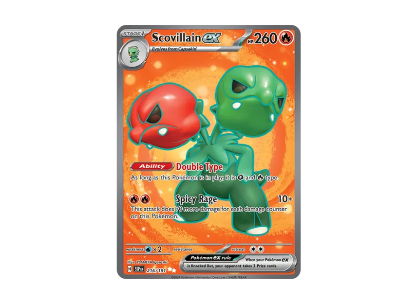 Scovillain ex UR [SSP 216/191] [EN] (Scarlet & Violet "Surging Sparks")