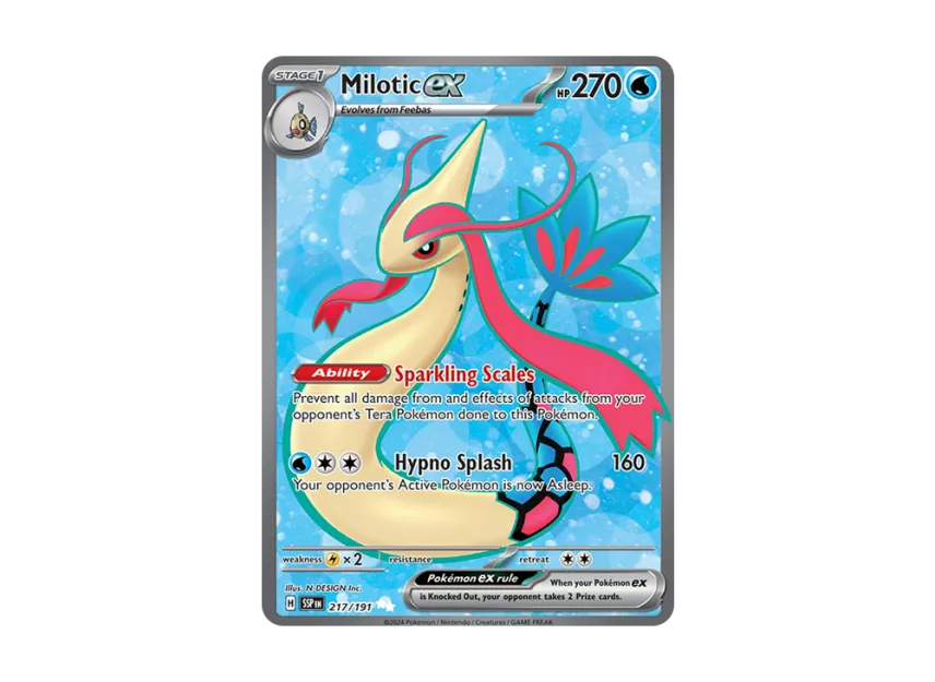 Milotic ex UR [SSP 217/191] [EN] (Scarlet & Violet "Surging Sparks")